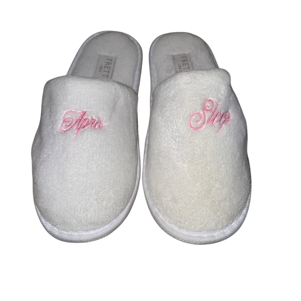 FRETTE Apres Sleep White House Slippers